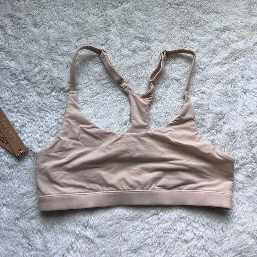SKIMS‎ Women's Fits Everybody Racerback Bralette Sand BR-SCP-9181 Size XS NEW